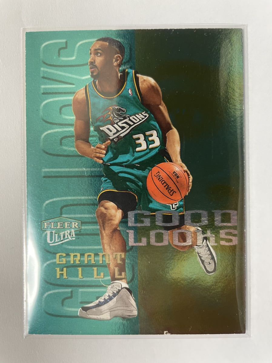 Yahoo!オークション - NBAカード グラント・ヒル GRANT HILL GOOD LOOK