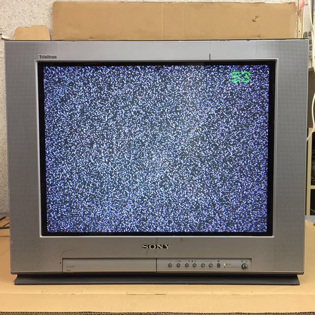 Yahoo!オークション - P683 SONY Trinitron トリニトロン KV-21DA1 21