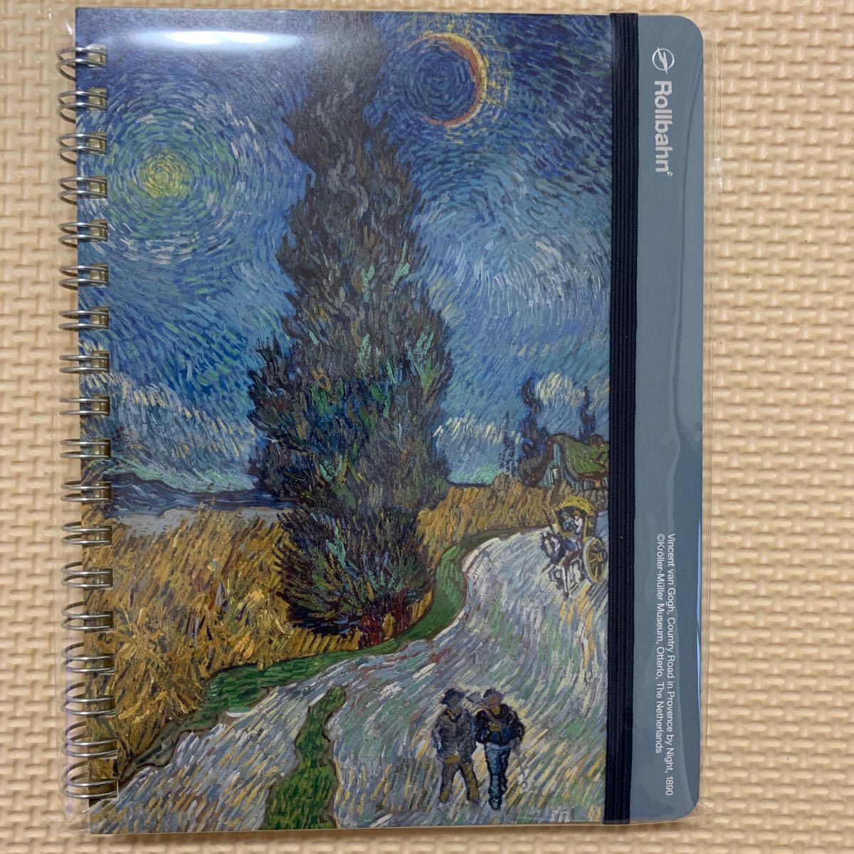 新品 ゴッホ展 ゴッホ ロルバーン ポケット付きメモ Lサイズ 2冊セット