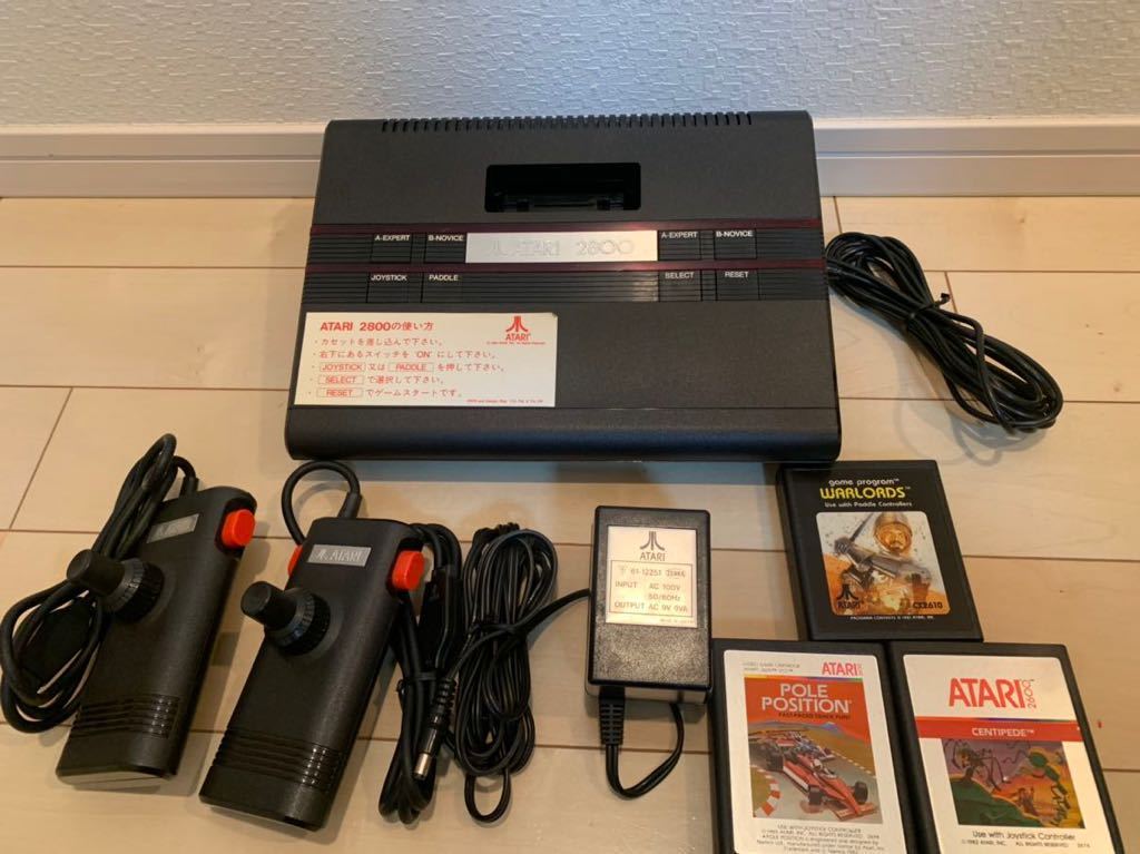 Yahoo!オークション - レア 希少 ATARI アタリ 2800 レトロゲーム 本体