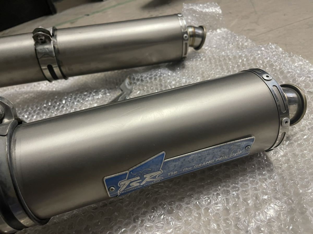 Yahoo!オークション - ホーネット250 tsr 2本出し マフラー サイレンサ