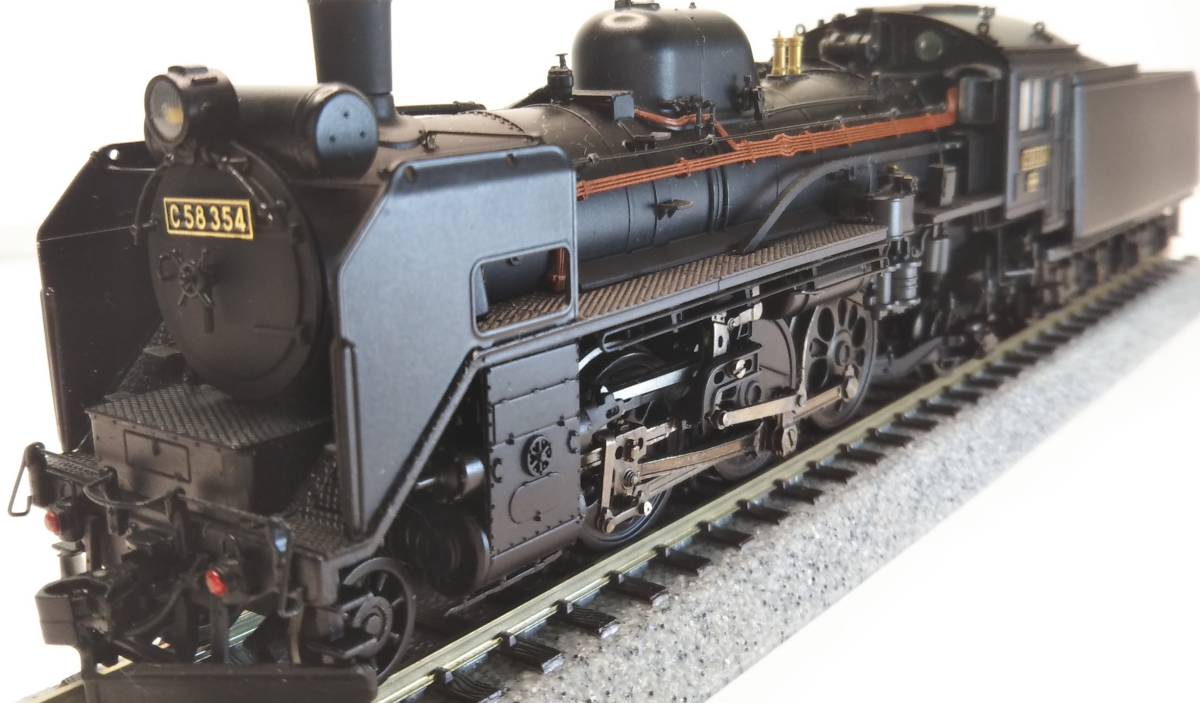 Yahoo!オークション - 天賞堂 C58形蒸気機関車標準タイプ平底テンダー