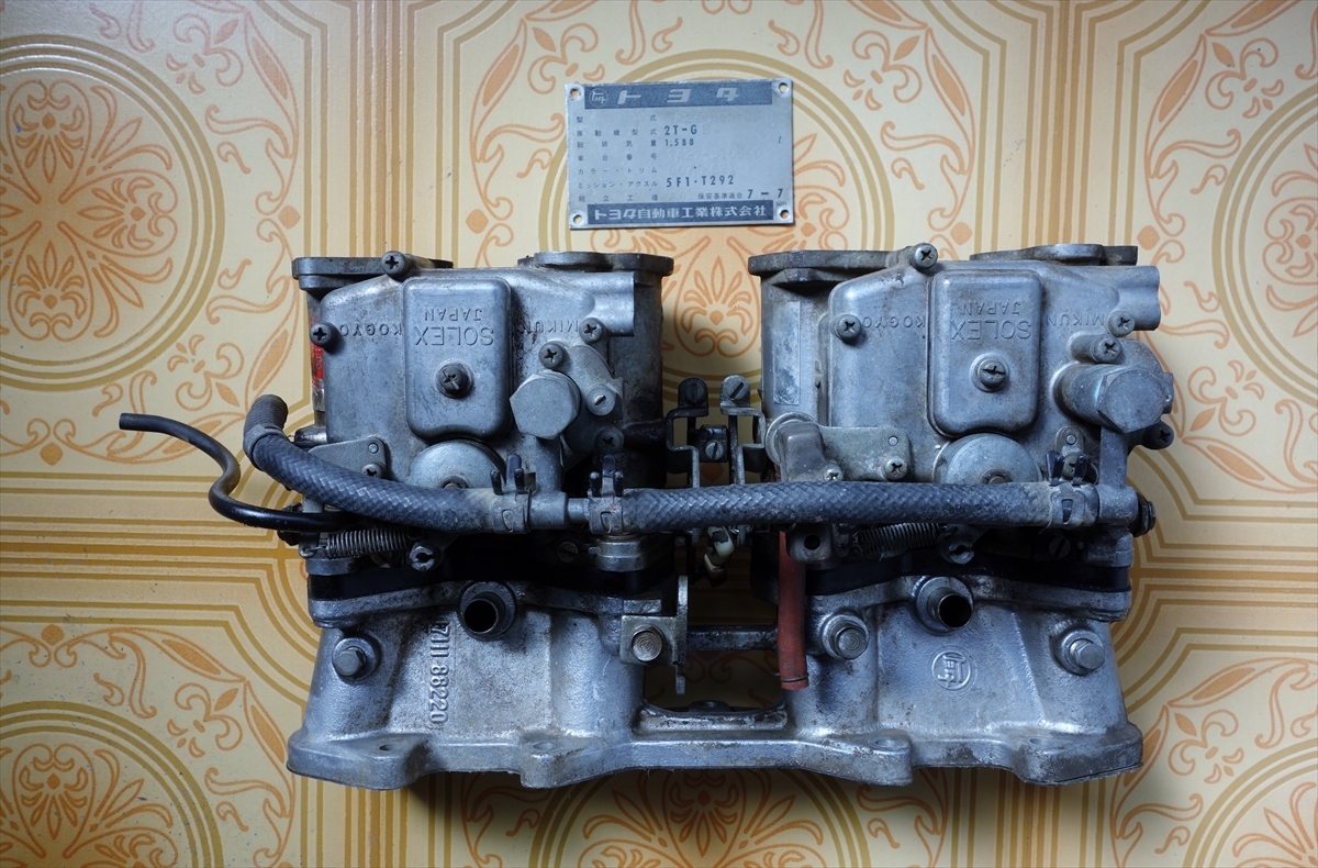 凛*斗様 ソレックス 40パイ 4型 トヨタ純正ソレックス ミクニ 旧車