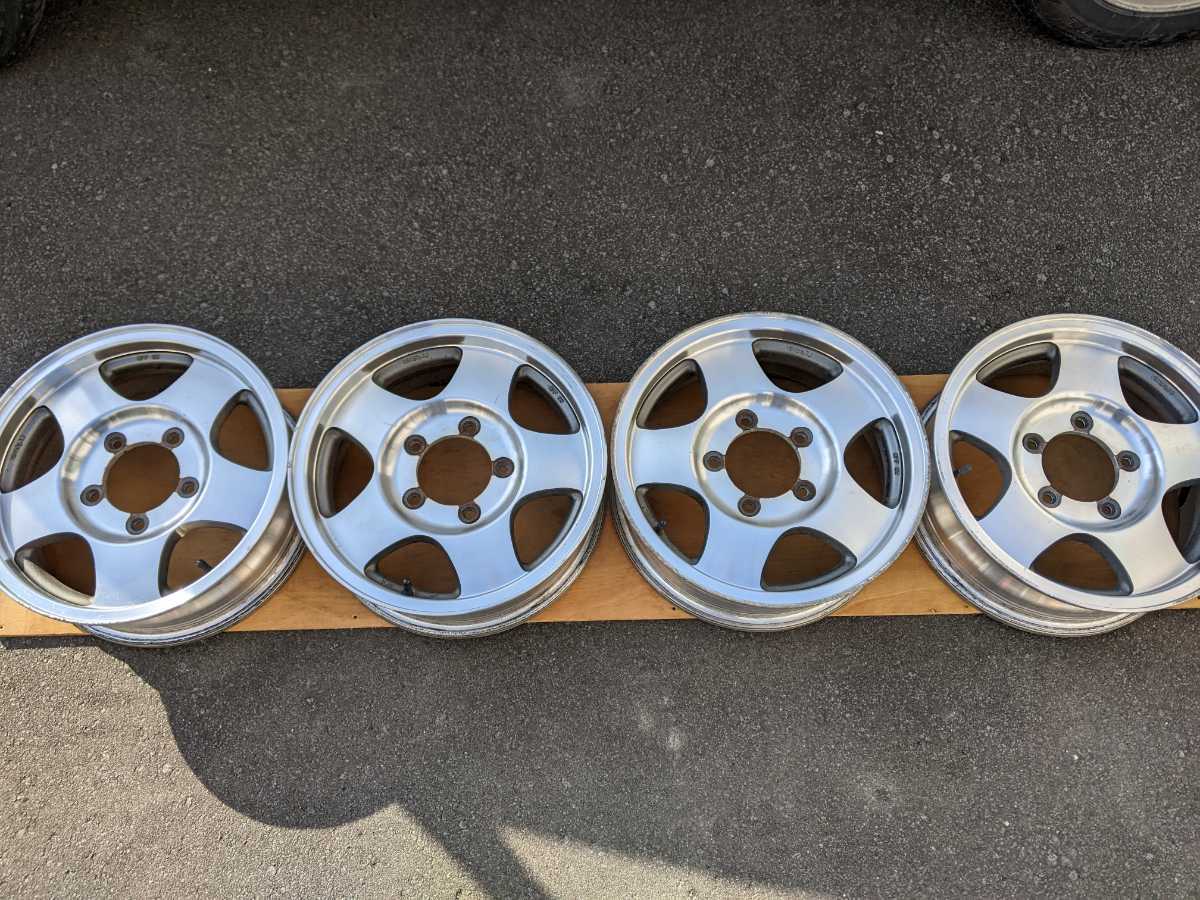 Yahoo!オークション - ジムニー JA11 純正 アルミ ホイール 4本 中古