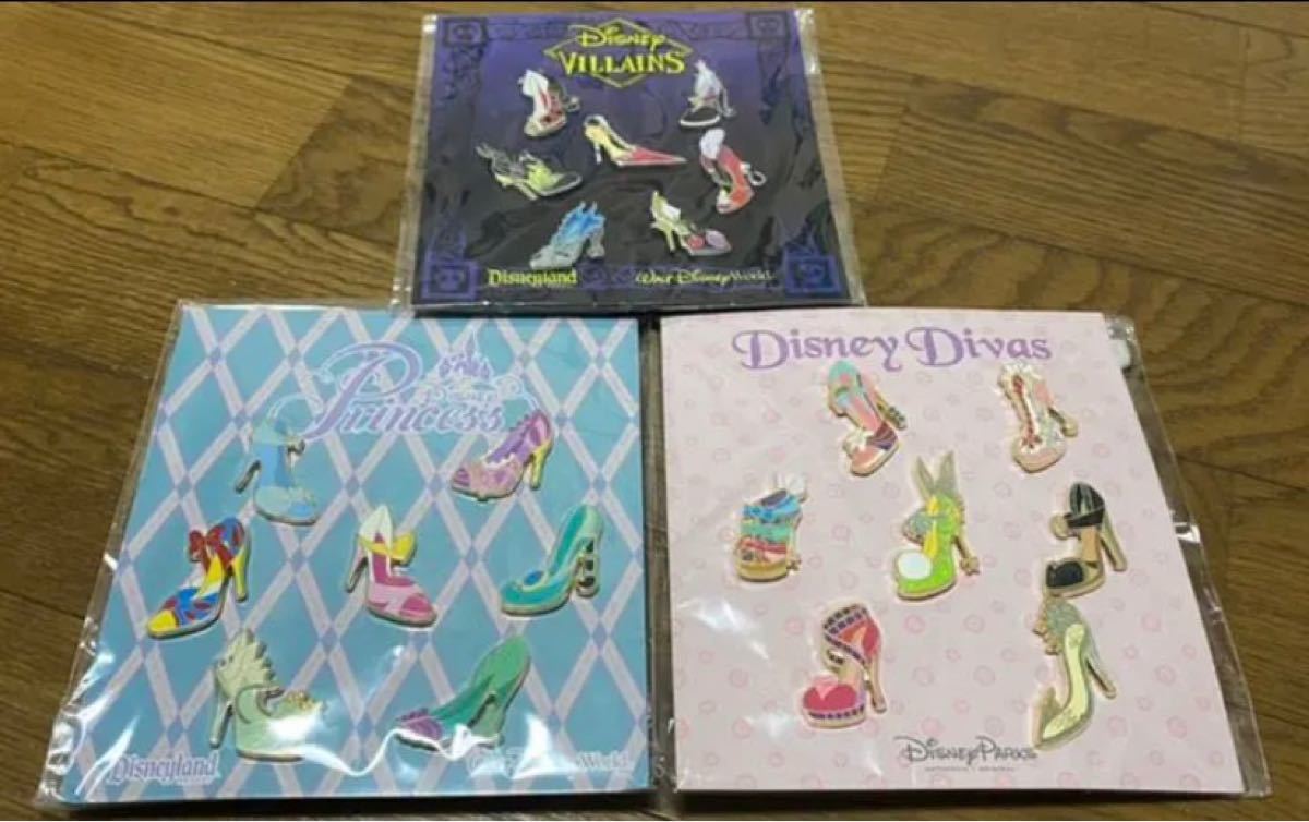 WDW ウォルトディズニーワールド ピンバッジ セット プリンセス
