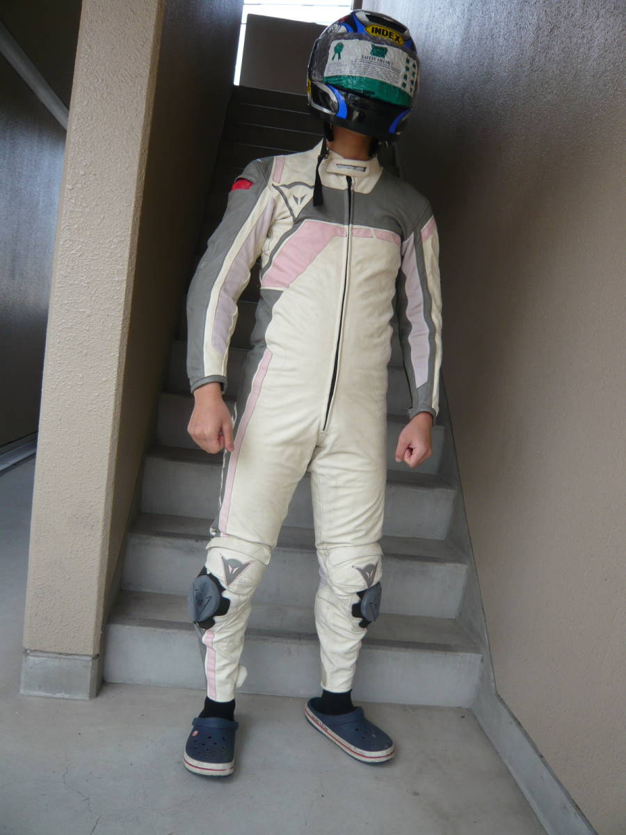 Yahoo!オークション - 送料無料 ダイネーゼ革ツナギ イタリア製48 165