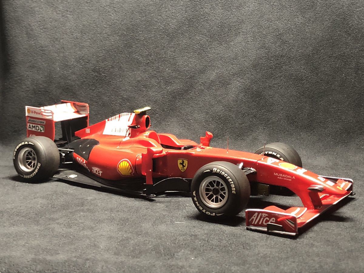 Yahoo!オークション - タミヤ 1/20 フェラーリ F60 完成品 Kライコネン