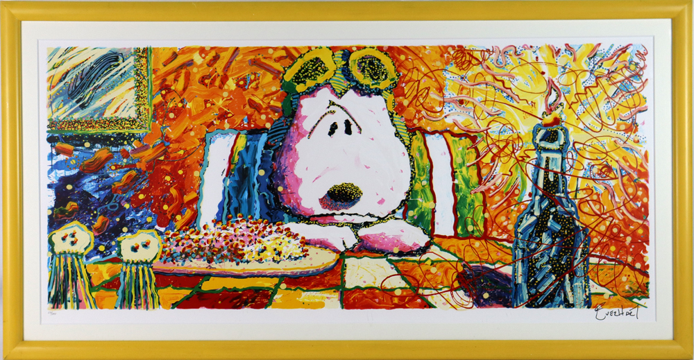 Yahoo!オークション - トム・エバハート LAST SUPPER リトグラフ スヌ