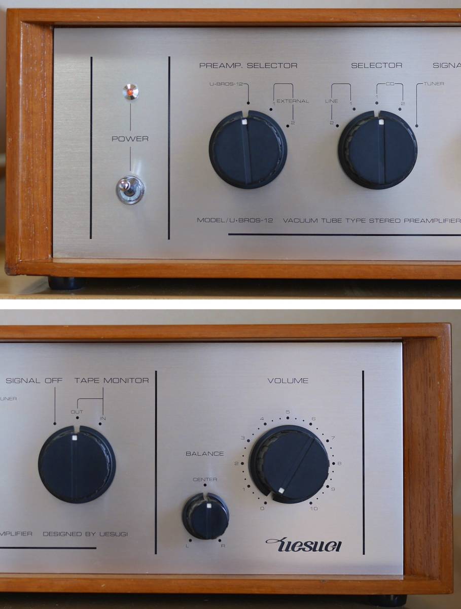uesugi アンプ U-BROS-12 上杉研究所 : U・BROS-12 - 中古