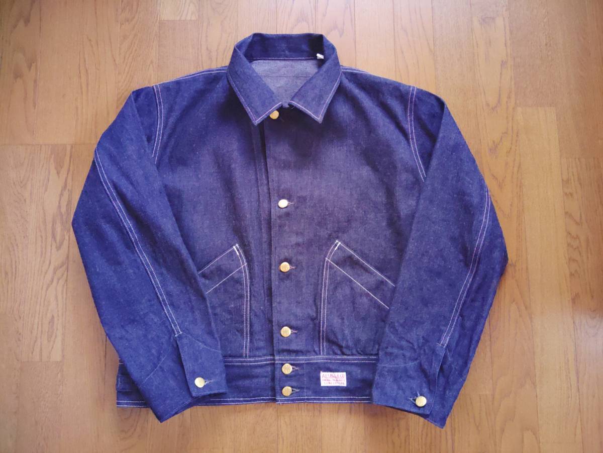 ATLAST&CO デニムワークジャケット サイズ44 710J TIMEWORN CLOTHING