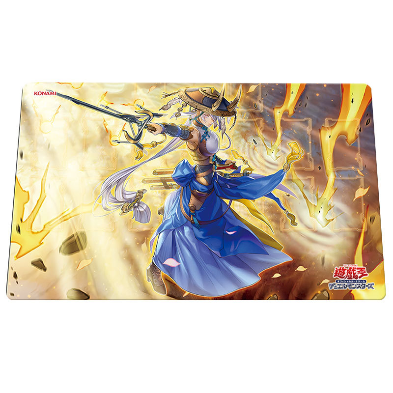 遊戯王 公式プレイマット 妖眼の相剣師 REMOTE DUEL アジア プレマ