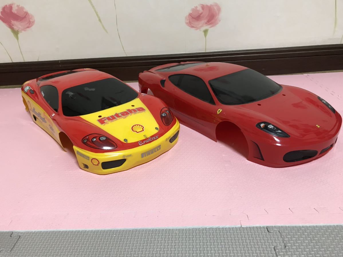 送料無料 1/10 タミヤ フェラーリ ラジコン ボディ セット F430 360