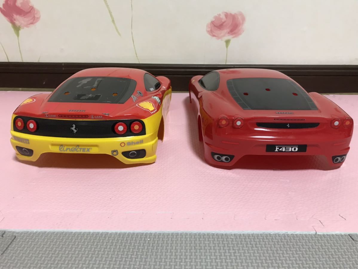 送料無料 1/10 タミヤ フェラーリ ラジコン ボディ セット F430 360