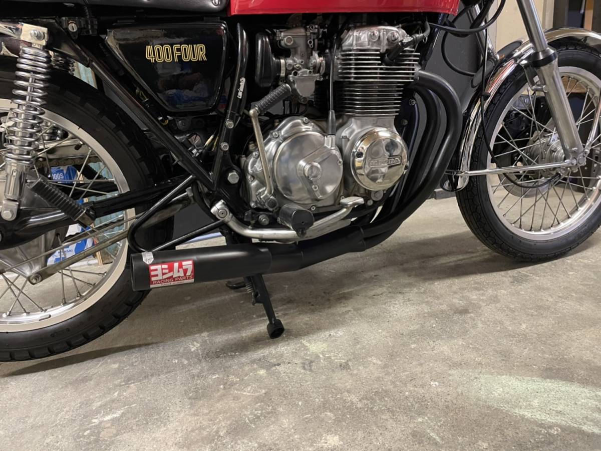 Yahoo!オークション - 旧CB400F ヨシムラ ショート管 398・40