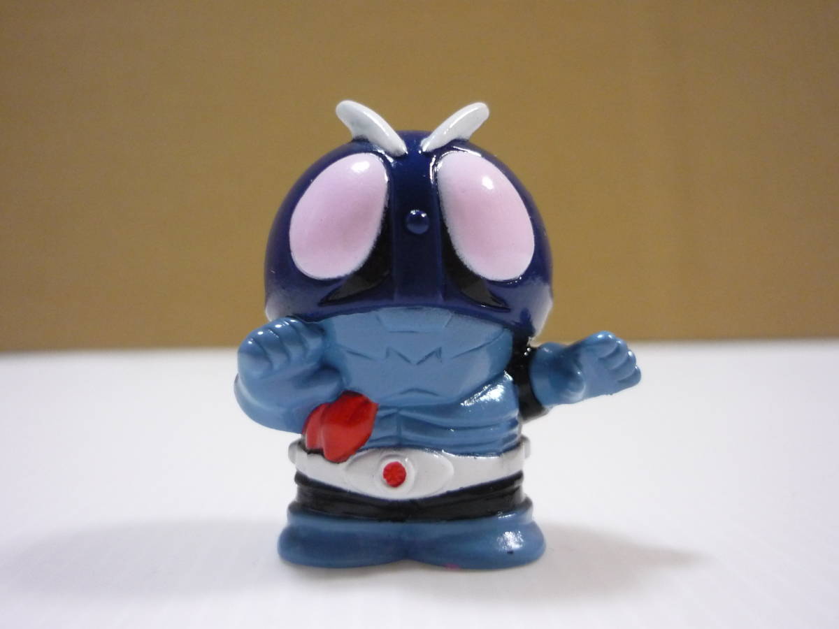 指人形 仮面ライダー旧1号 指人形 / ソフビ デフォルメ倶楽部 仮面