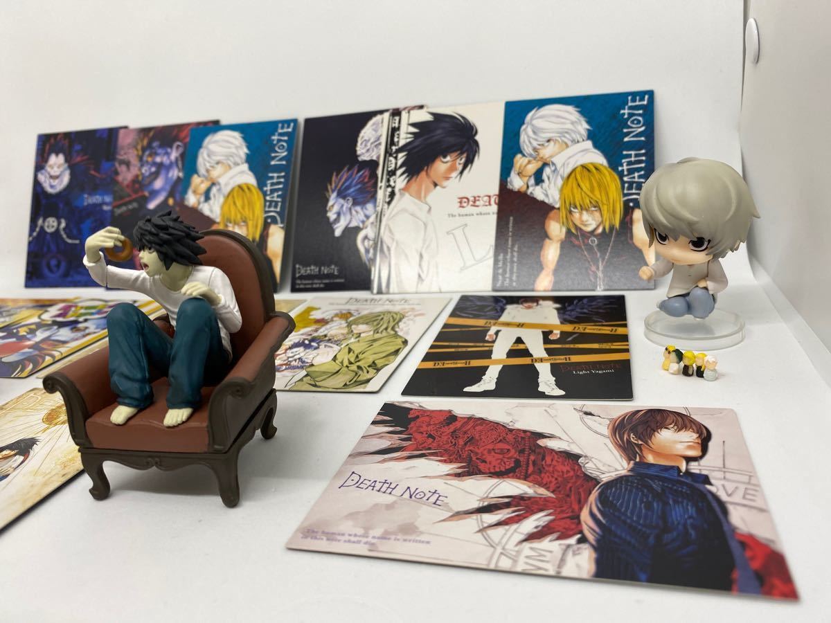 デスノート【美品】フィギュア トレカ 夜神月 L リューク セット