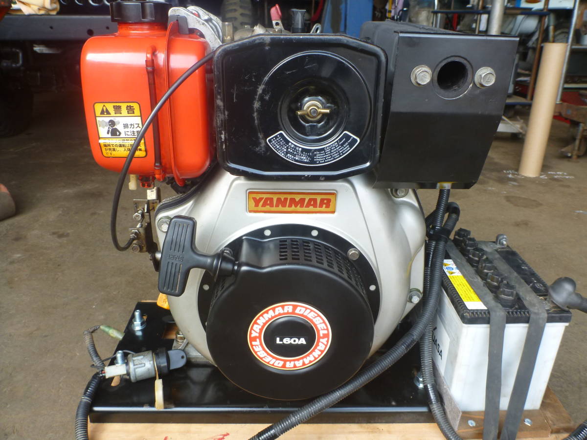 Yahoo!オークション - ヤンマー空冷ディーゼルエンジン L60A セル