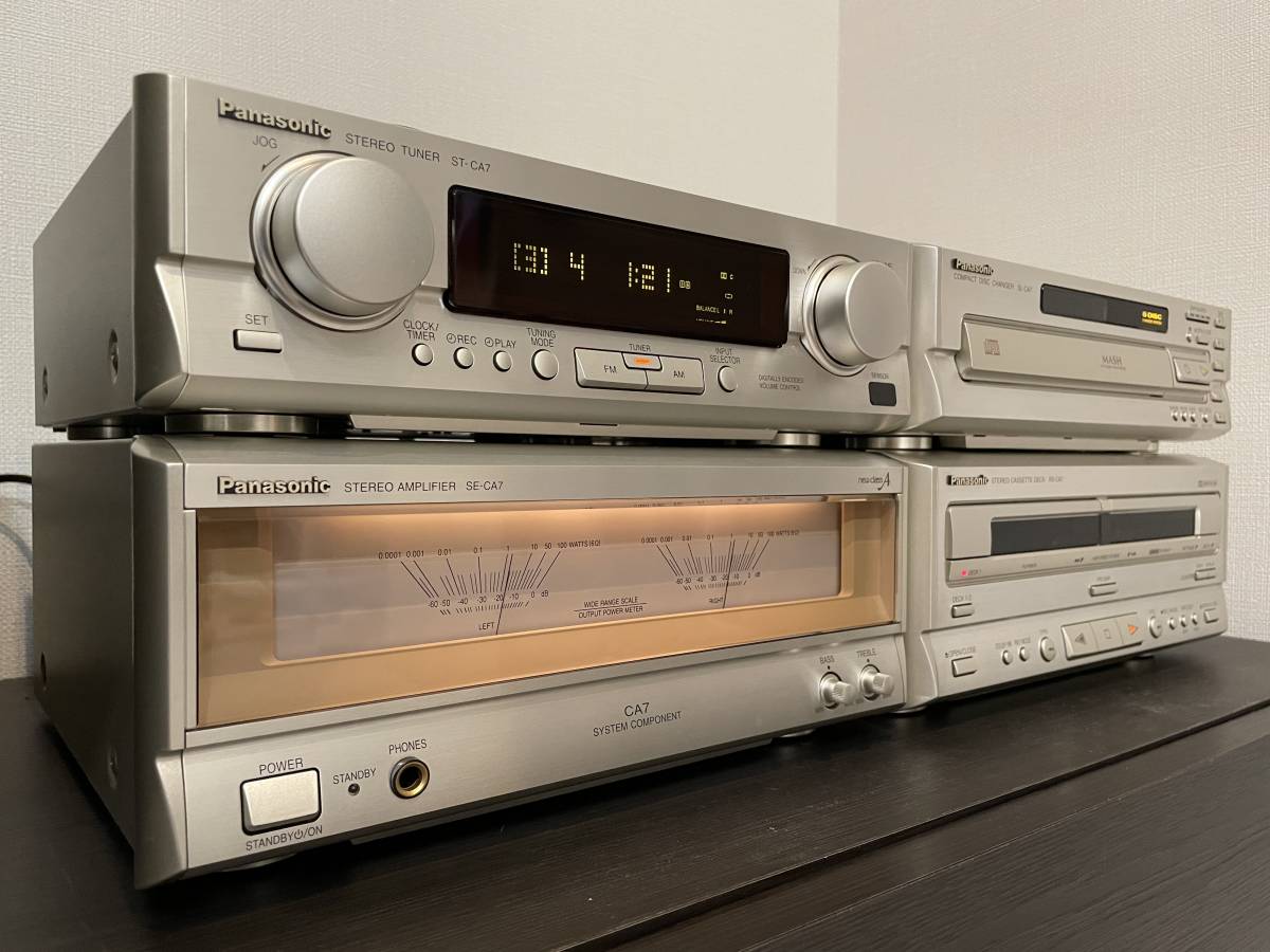 Yahoo!オークション - Panasonic SC-CA7 アナログメーターアンプ付きシ