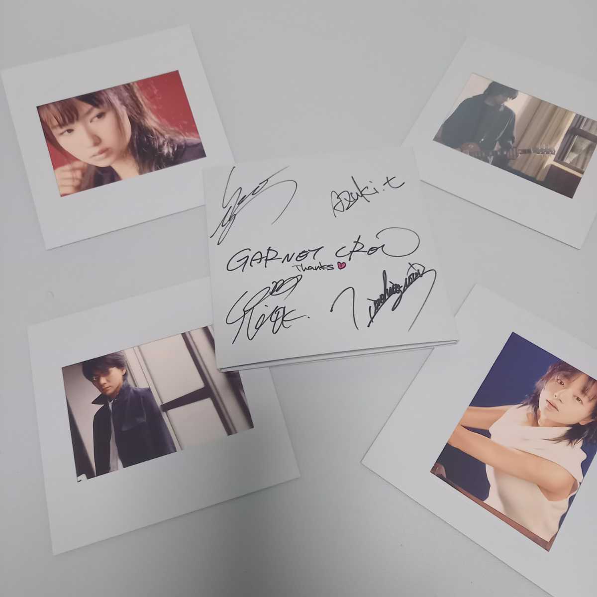 ⭐️レア garnet crow メンバーサイン ⭐️レア garnet crow メンバー