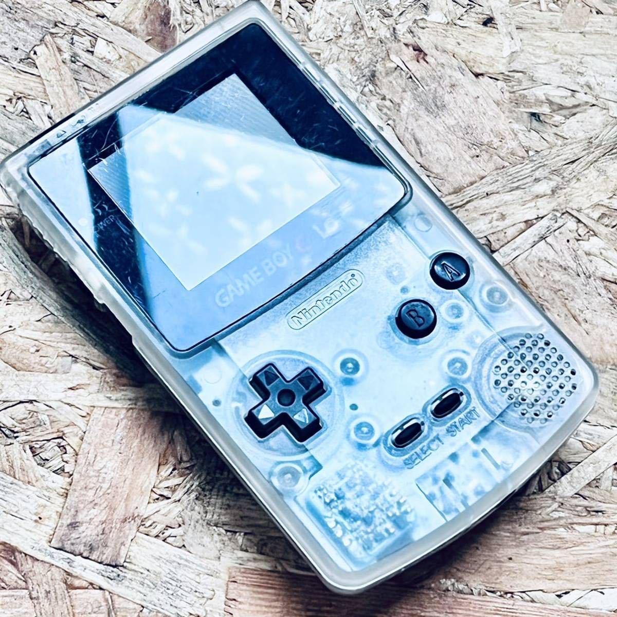 GBソフト＋ゲームボーイカラー スケルトン ポケットモンスター 赤 緑