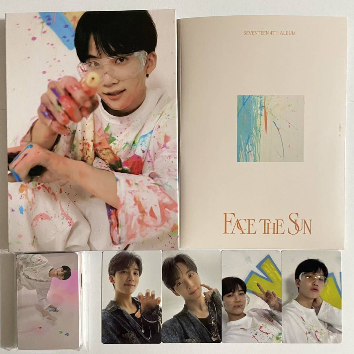 SEVENTEEN ジョンハン FACE THE SUN カラット盤 バインダー トレカ 28