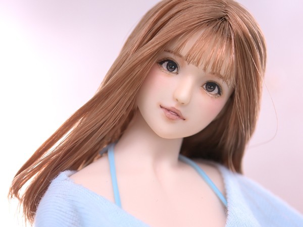 Yahoo!オークション - 1/6 カスタムドールヘッド オビツ01 内巻きスト