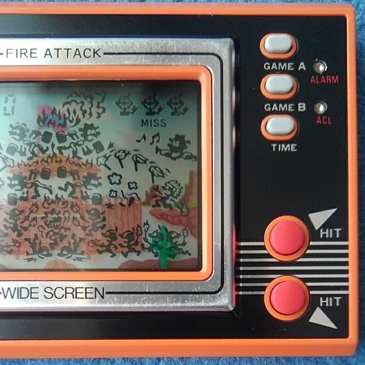 ゲーム＆ウォッチ ファイア ニンテンドー任天堂Nintendo メンテナンス