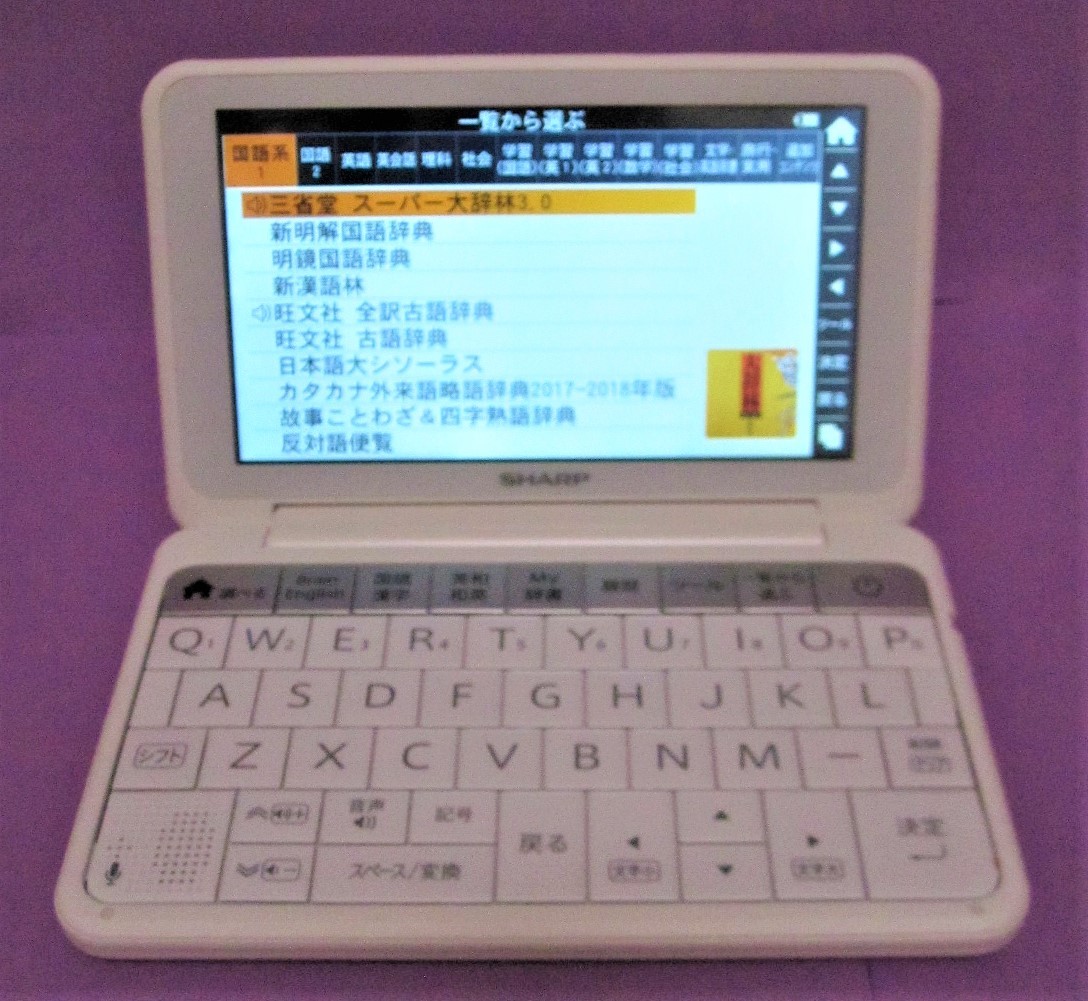 Brain PW-H7800 電子辞書 360度回転画面タッチ