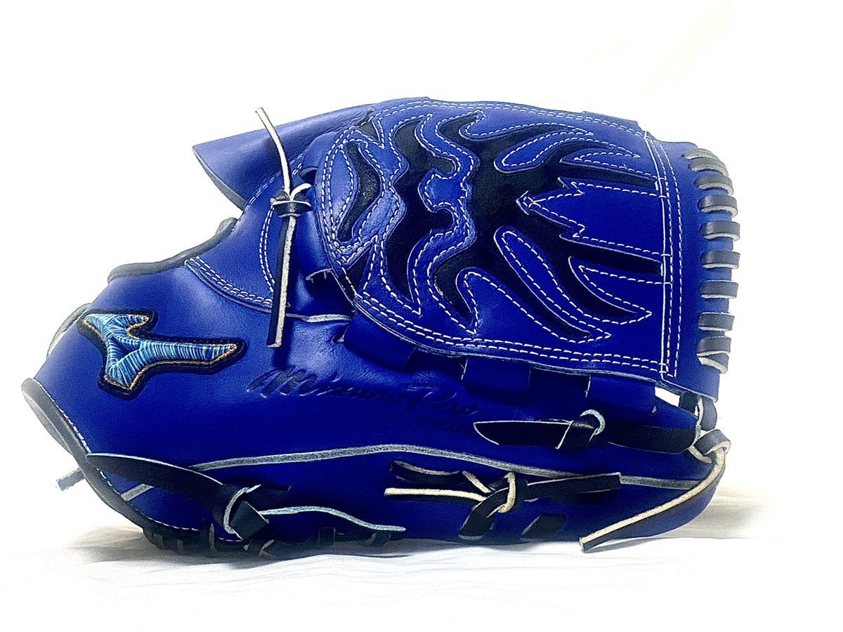 ミズノプロ オーダー投手用 ダイバーシティブルー 値下げコメント相談