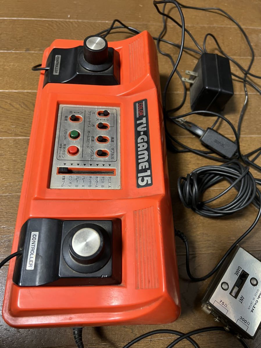 Yahoo!オークション - 任天堂 カラー テレビ ゲーム15 CTG-15V 昭和 レ
