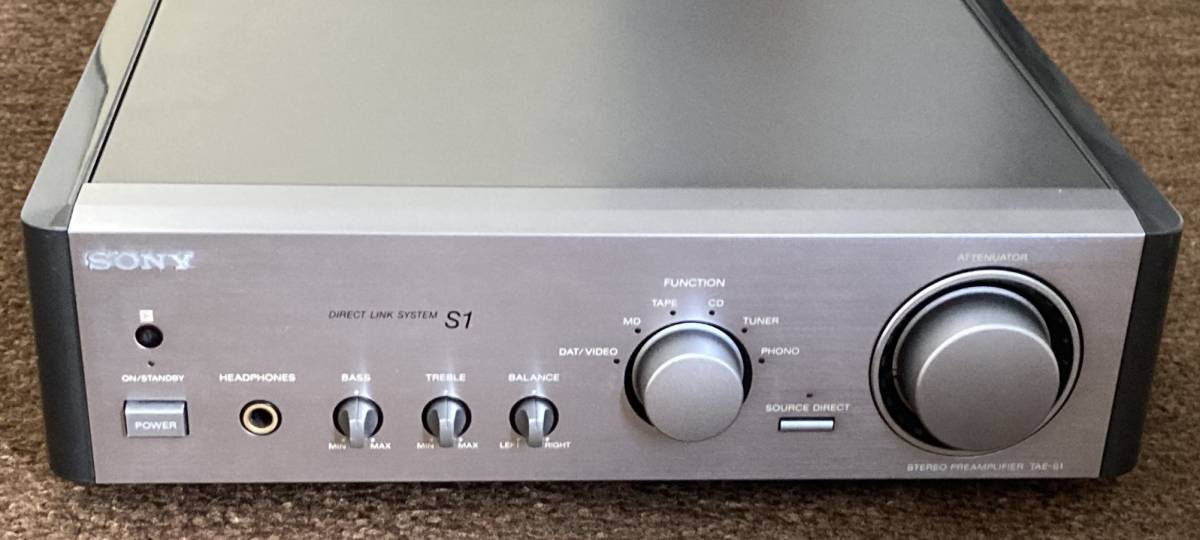 Yahoo!オークション - SONY TAE-S1 プリアンプ 点検動作確認品中古