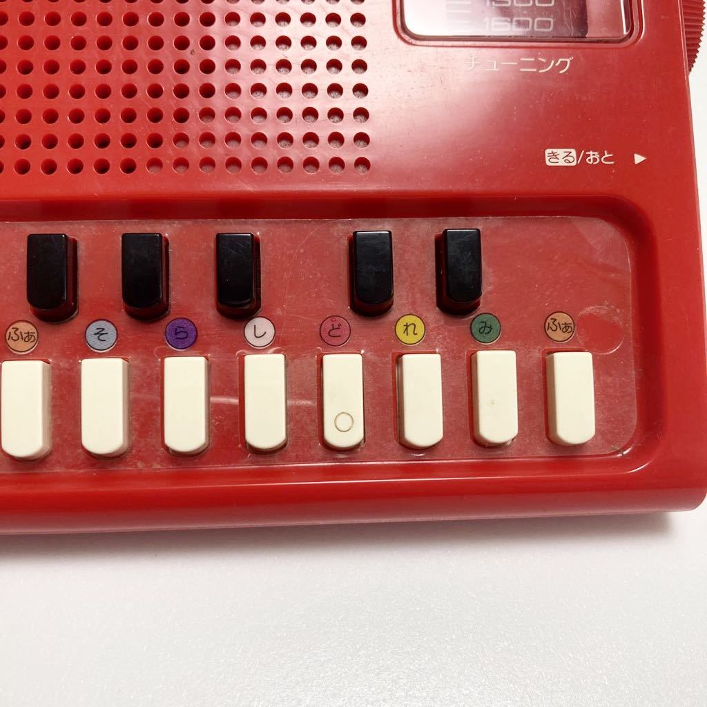 Yahoo!オークション - National ラジオ オルガン R-1088 赤 レッド ナ