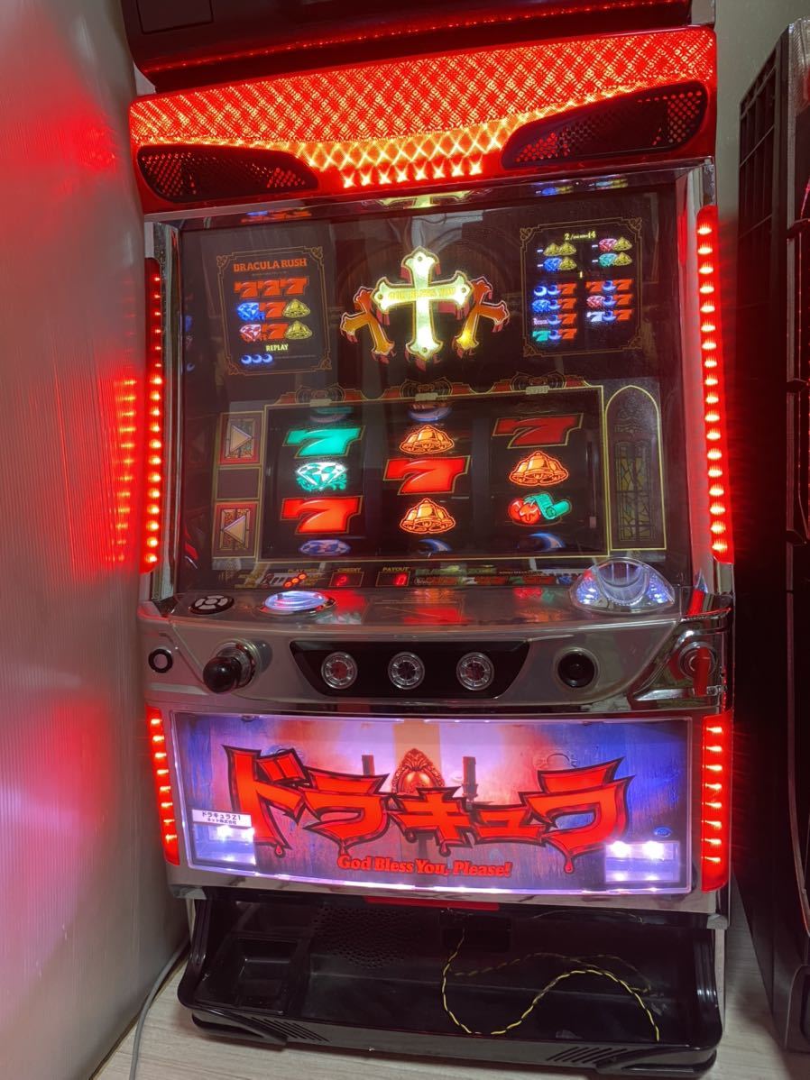 Yahoo!オークション - NET ドラキュラZ1 パチスロ実機 コインレス