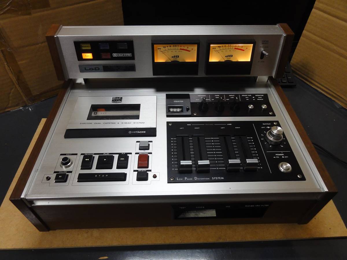 Yahoo!オークション - Lo-D D-4500 HITACHI ローディー 再生OK 当時最