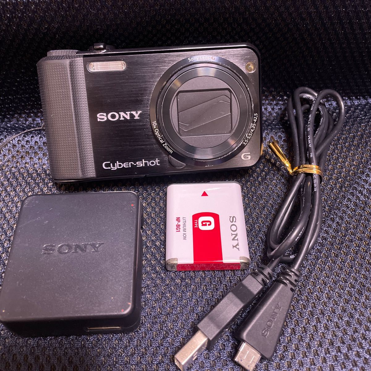 SONY Cybershot DSC-HX7V 純正ケーブル 純正充電器 サイバーショット