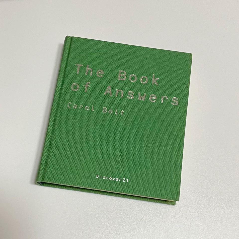 The Book of Answers carol bolt ブックオブアンサーズ キャロル