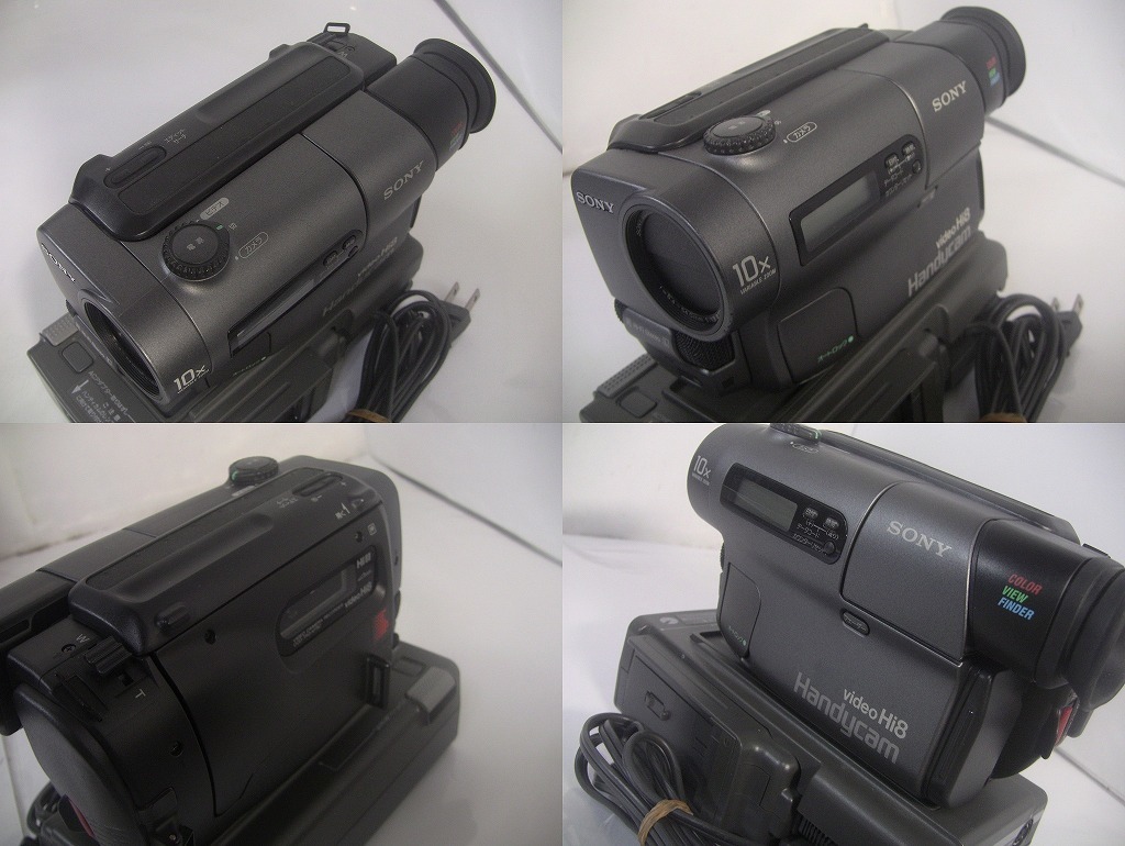 8mmテープ再生できます 【動作確認済み】 SONY Hi8ビデオカメラ CCD