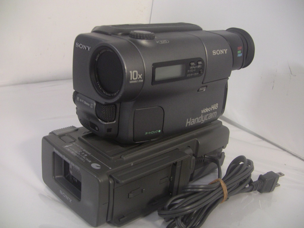 8mmテープ再生できます 【動作確認済み】 SONY Hi8ビデオカメラ CCD