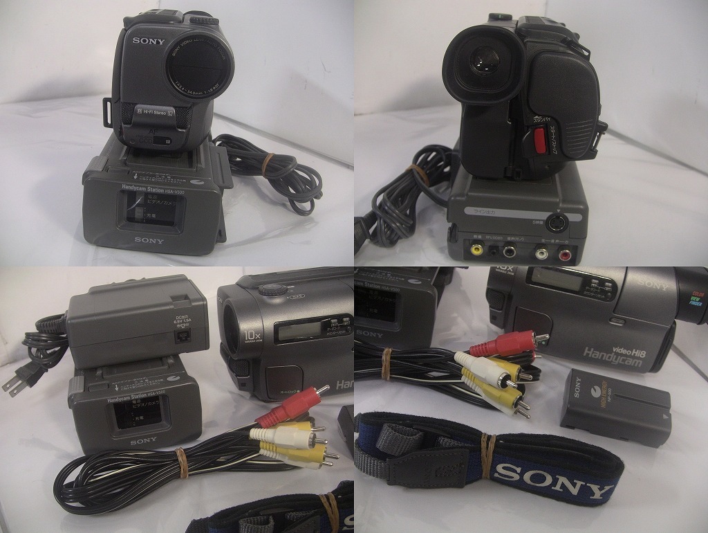 8mmテープ再生できます 【動作確認済み】 SONY Hi8ビデオカメラ CCD