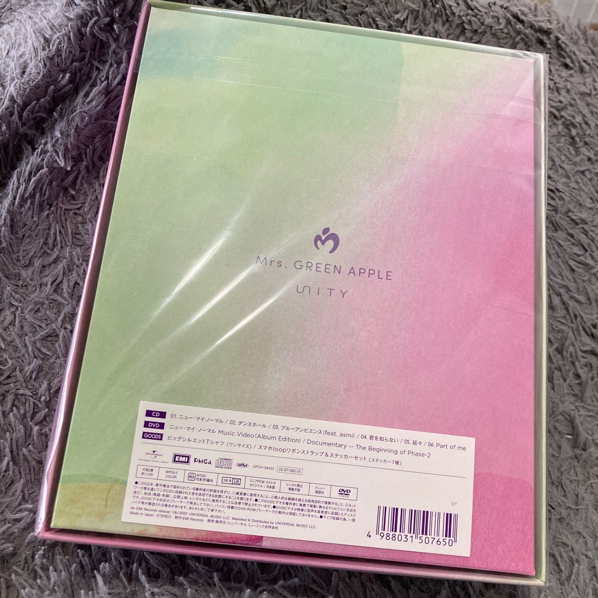 完全生産限定盤 シークレットコード無し Mrs GREEN APPLE CD+DVD+