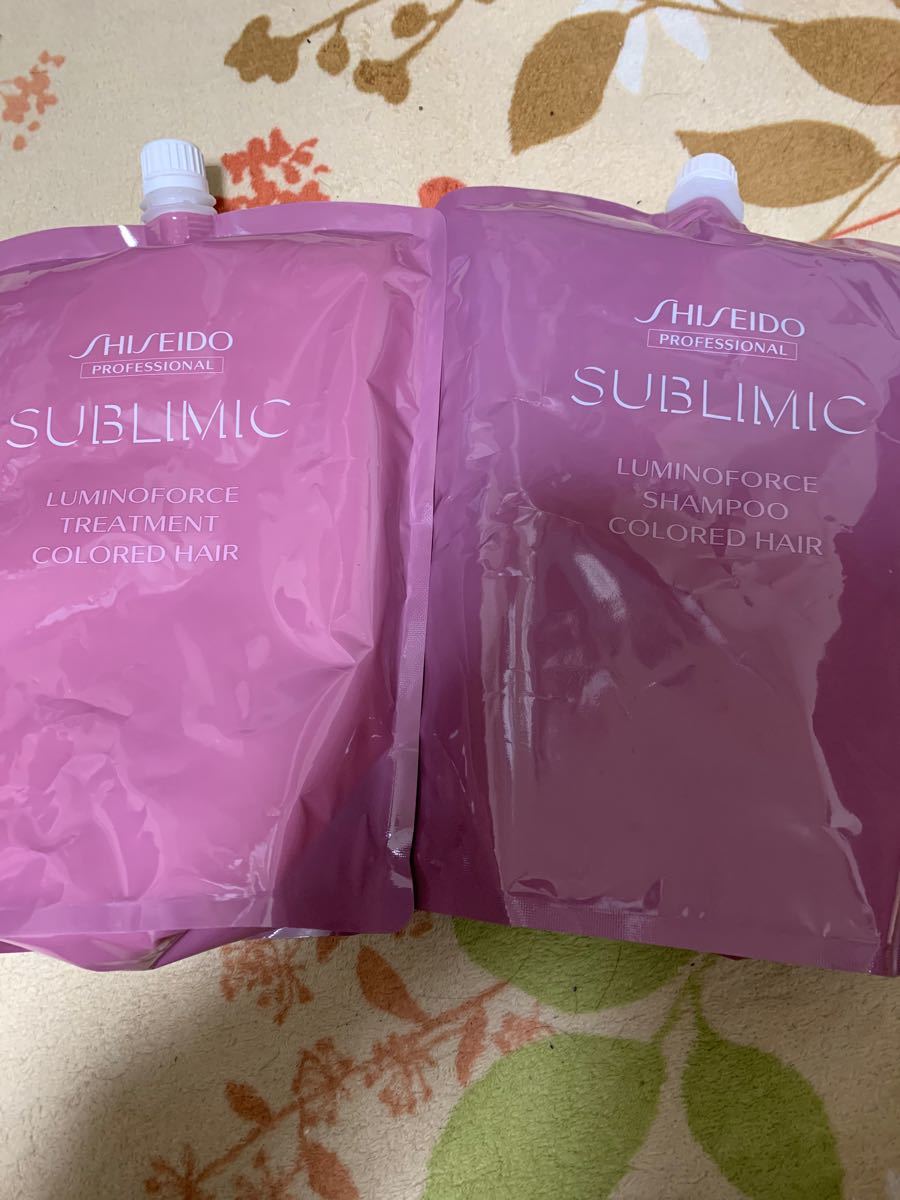 ルミノフォースシャンプー1800ml&トリートメント1800g｜Yahoo!フリマ