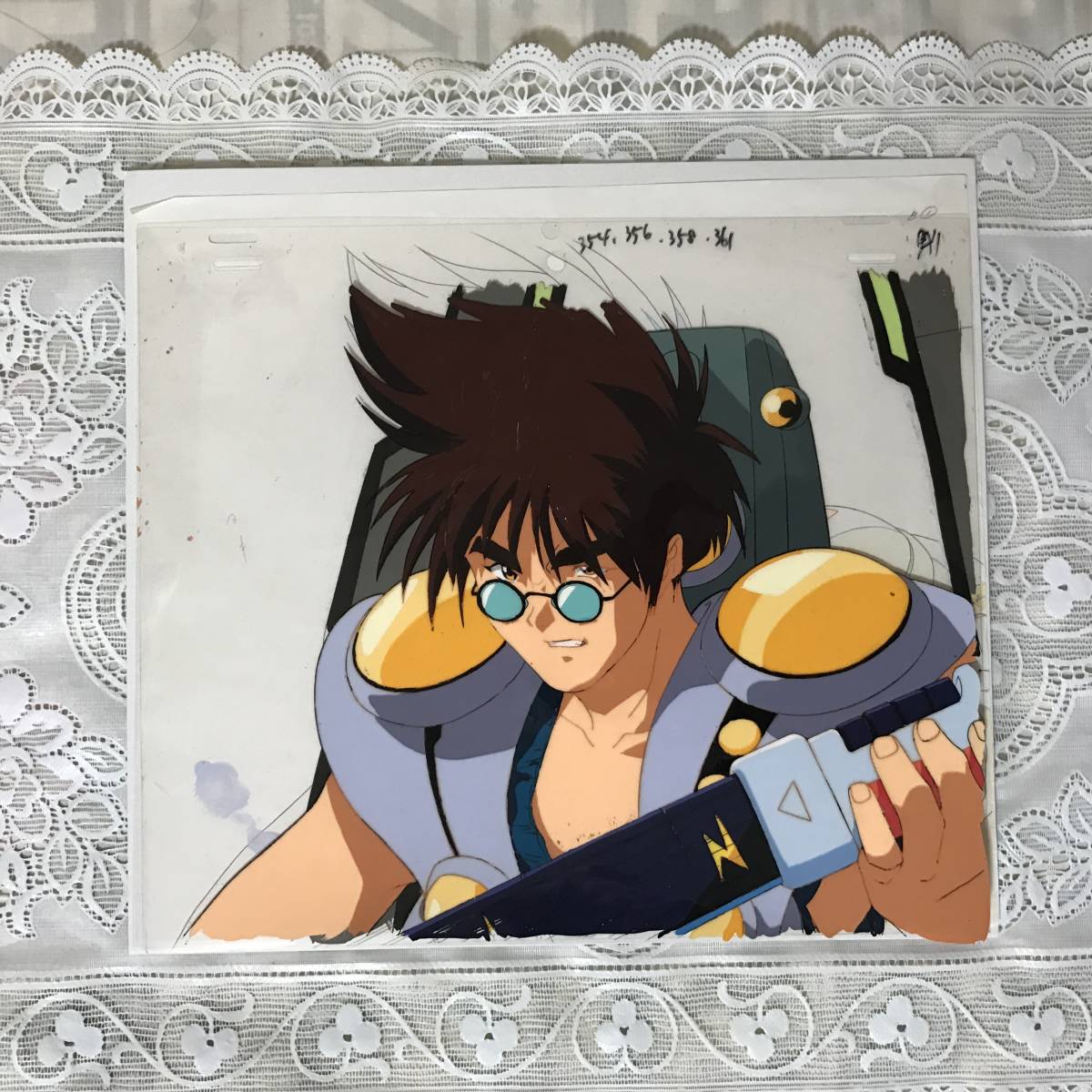 Yahoo!オークション - セル画2枚背景付 マクロス7 熱気バサラ Fire B