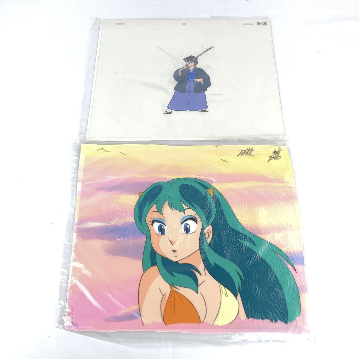 Yahoo!オークション - うる星やつら セル画 2枚 ラムちゃん アニメ 34