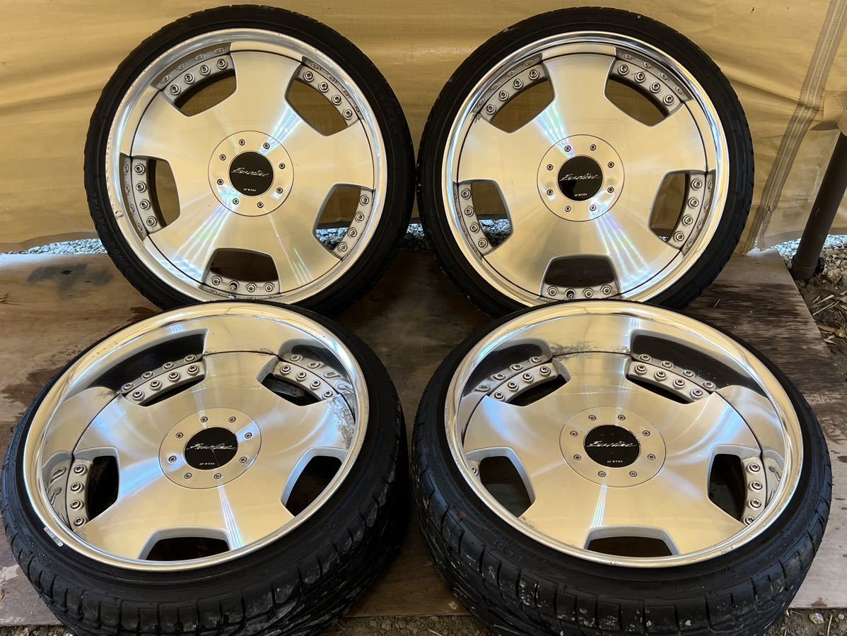 Yahoo!オークション - 深リム WORK ユーロライン 19インチ pcd114.3 5