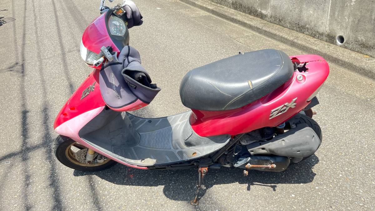 Yahoo!オークション - ホンダ ライブDIO ZX ピンクスケルトン