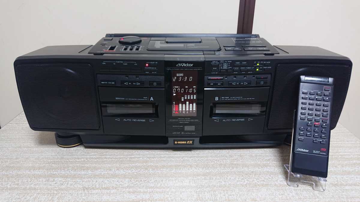 Victor Victor CD portable system CD radio-cassette RC-X90 original