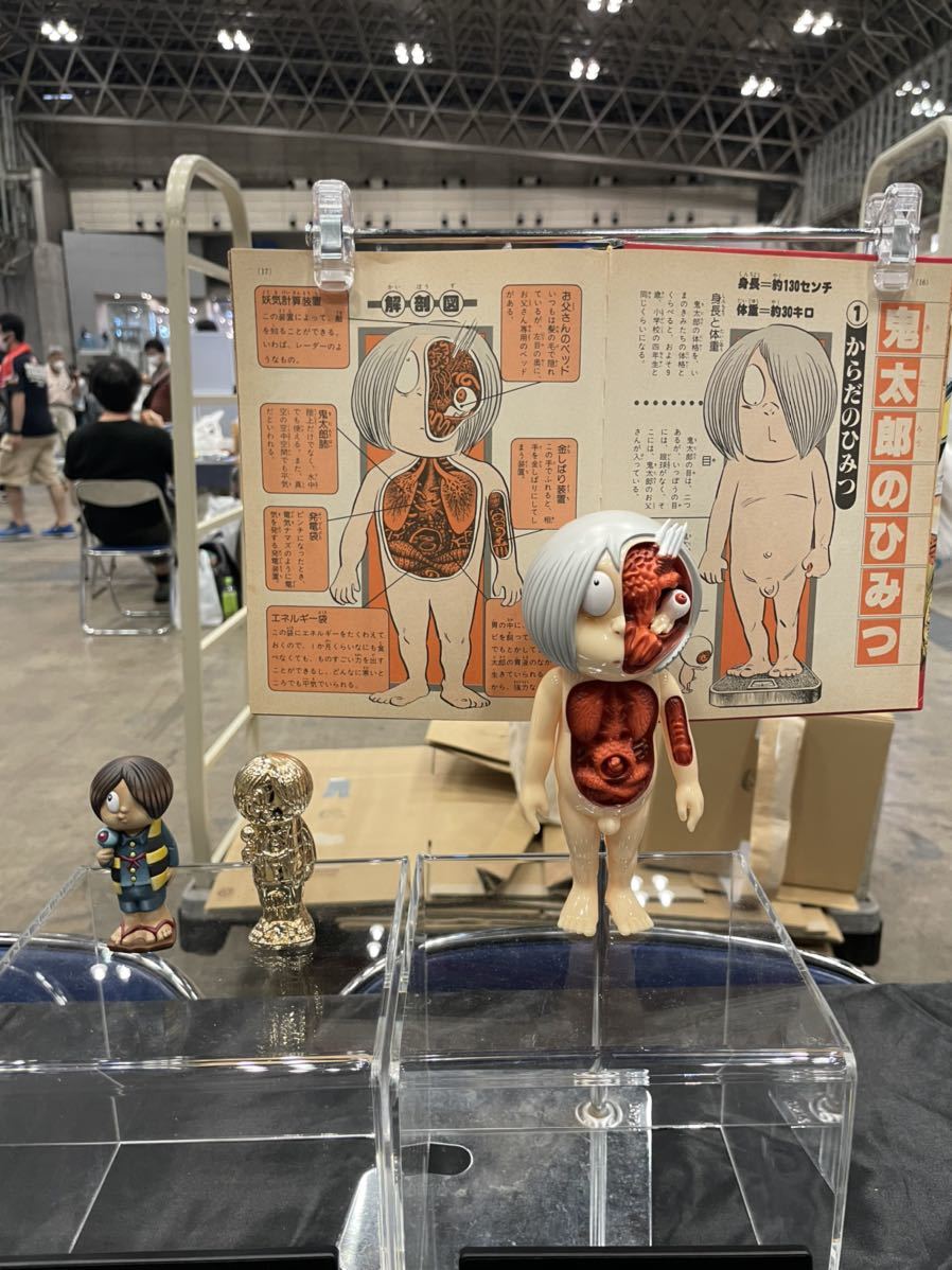 ロクでナシ玩具 「ゲゲゲの鬼太郎大百科 解剖図」ワンフェス 水木