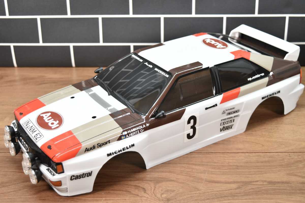 Yahoo!オークション - タミヤ 1/10 アウディ クワトロ ラリー A2 RC ボ
