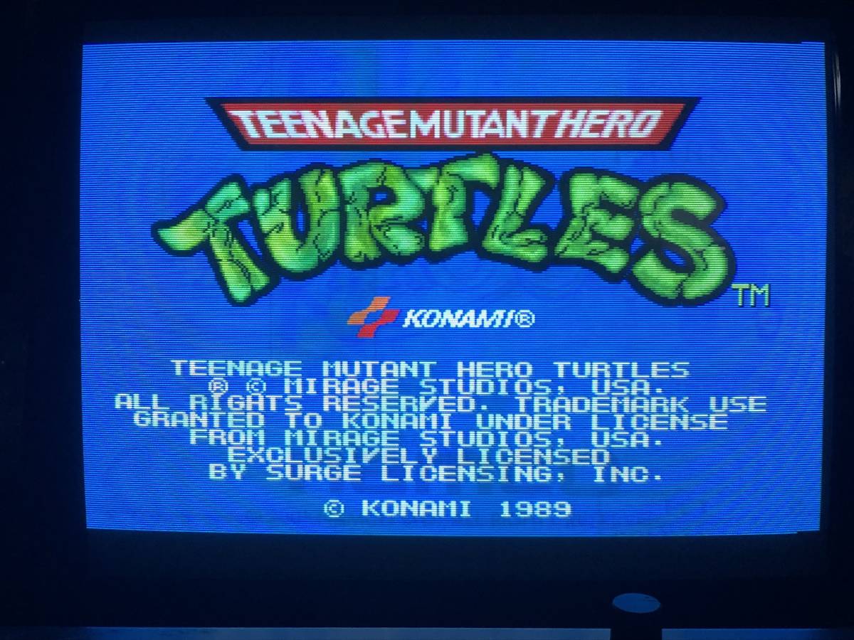 コナミ T.M.N.T. -スーパー亀忍者- / Teenage Mutant Ninja Turtles