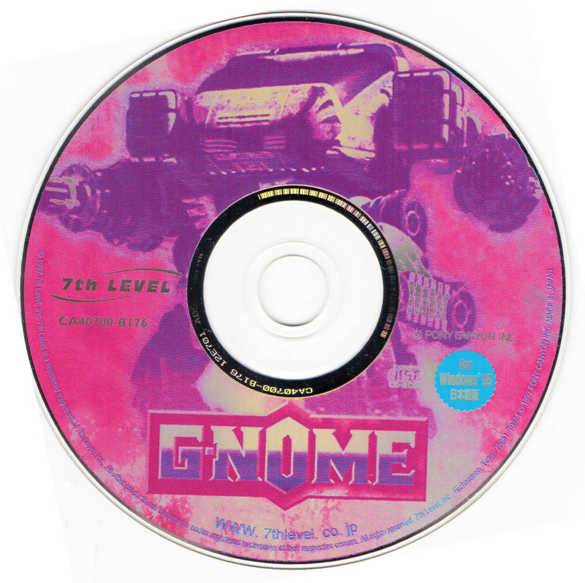 Yahoo!オークション - 【同梱OK】 G-NOME / ジノーム / Windows95 / レ